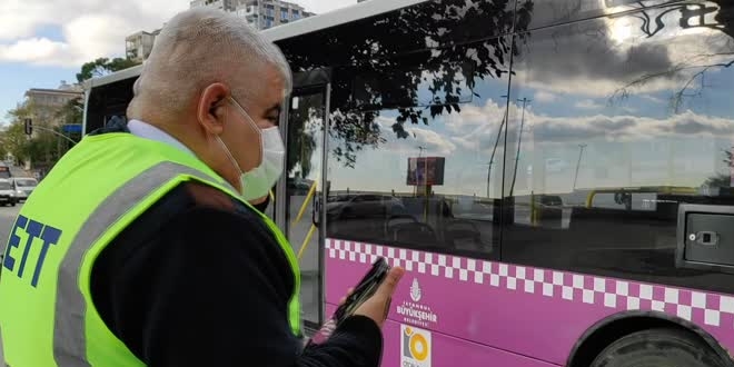 Karantina ihlali yapan otobüs şoförüne ceza yazıldı
