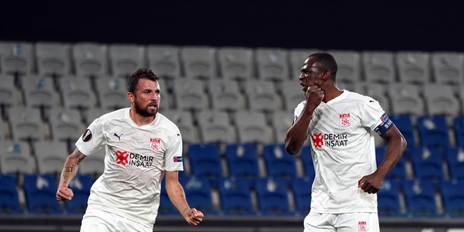Demir Grup Sivasspor, UEFA Avrupa Ligi'nde deplasmanda galip geldi