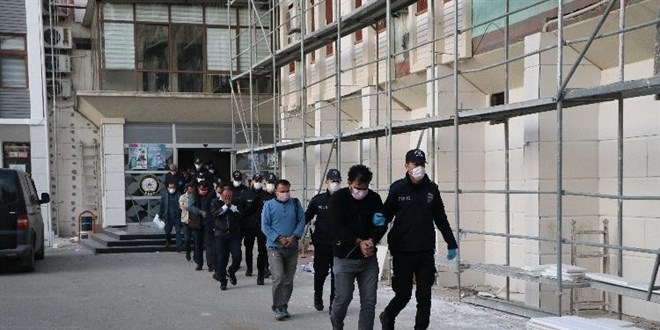 'Çanta' operasyonunda 18 tutuklama