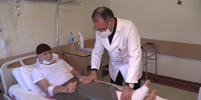 Diz ağrısı şikayetiyle gitti, önce koronadan sonra ağrılarından kurtuldu