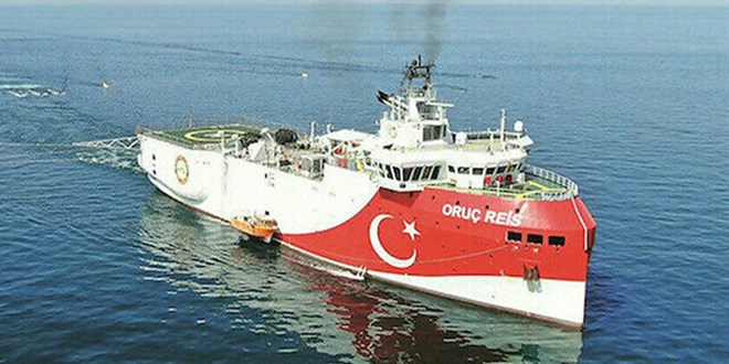 Aratrmalarn tamamlayan Oru Reis Antalya Liman'na dnd