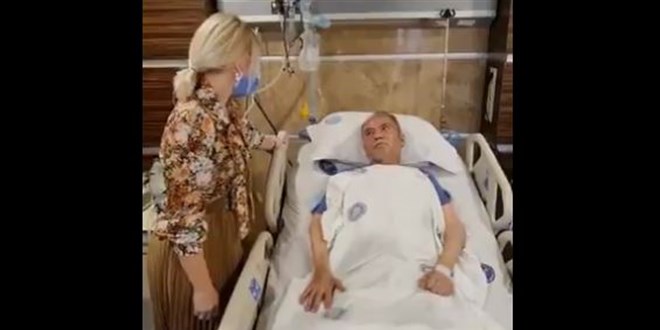 3 aydır virüs tedavisi gören Böcek'in ilk görüntüleri yayımlandı