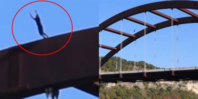 Köprüden nehre atlayan ABD'li YouTuber kafatasını kırdı