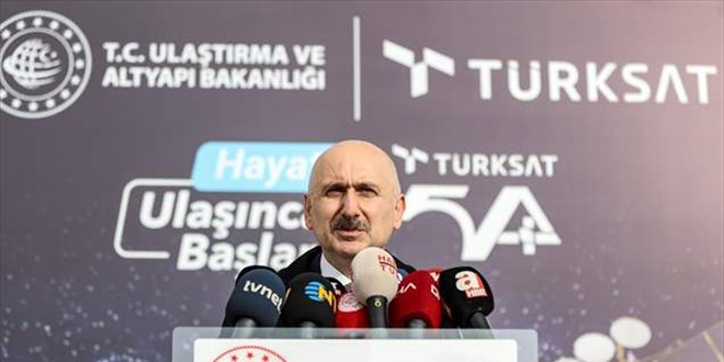 Bakan Karaismailoğlu'ndan Türksat 5A ve 5B açıklaması
