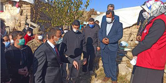 Validen deprem açıklaması: 1 yaralı vatandaşımız var