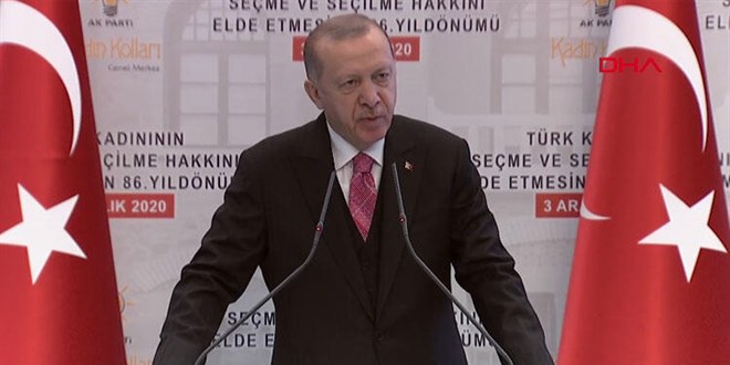 Erdoğan: Tecavüze sessiz kalan CHP'nin kadın haklarına sözü olamaz