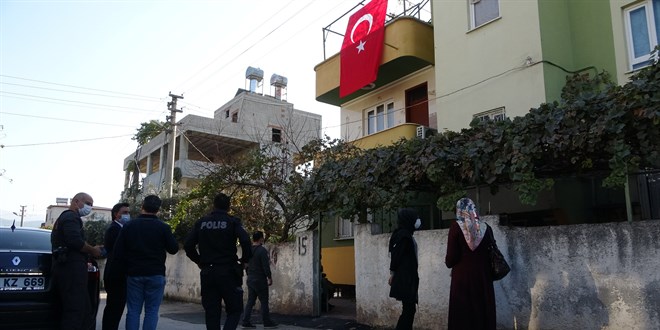 Polisin ehadet haberi Osmaniye'deki baba ocana ulat