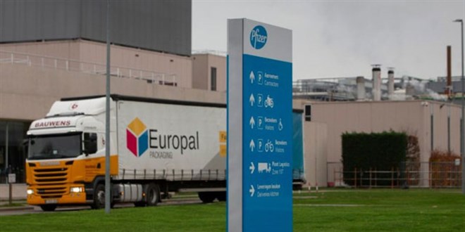Pfizer/ BioNTech'in ürettiği aşının sevkiyatı başladı