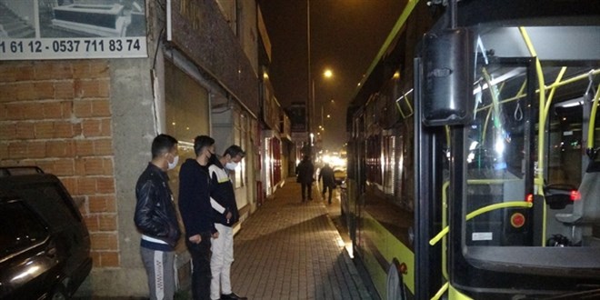 Hastaneden geliyorum dedi, ceza yemekten kurtulamadı