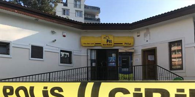 PTT şubesinden 8 bin liralık soygun yaptı
