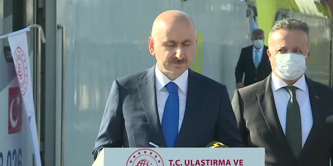 Çin'e gidecek ilk ihracat treni İstanbul'dan uğurlandı