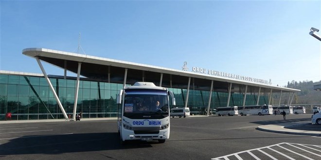 Kendi elektriğini üreten otogar yapıldı