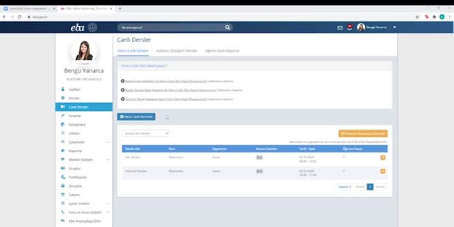 MEB'den canl� derslerde muhtemel siber sald�r�lara kar�� �nlem videosu