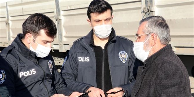 'Hava almak' için dışarı çıktı, 3 bin 150 lira ceza yedi