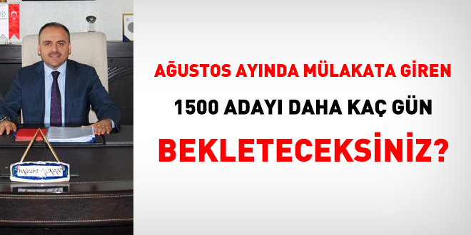Türkiye Şeker Fabrikaları, 1500 adayı daha kaç gün bekletecek?