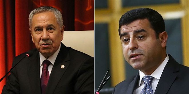 Selahattin Demirtaş'tan Bülent Arınç'a övgü!