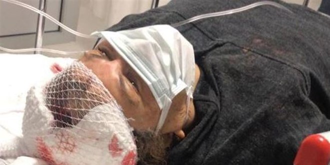 K�peklerin sald�r�s�na u�rayan ��retmen a��r yaraland�