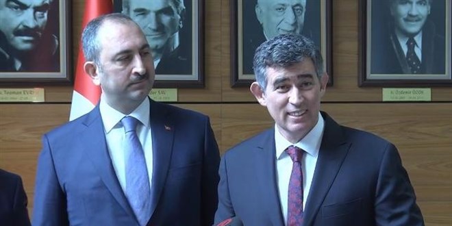 Adalet Bakanı Gül, TBB Başkanı Feyzioğlu ile görüştü