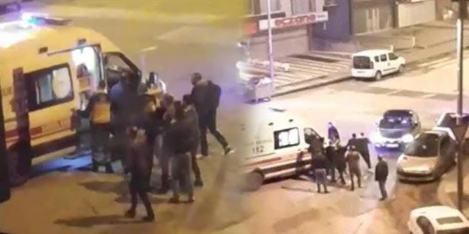 Ambulansa alınmadığı için sağlık çalışanlarına saldıran zanlıya soruşturma