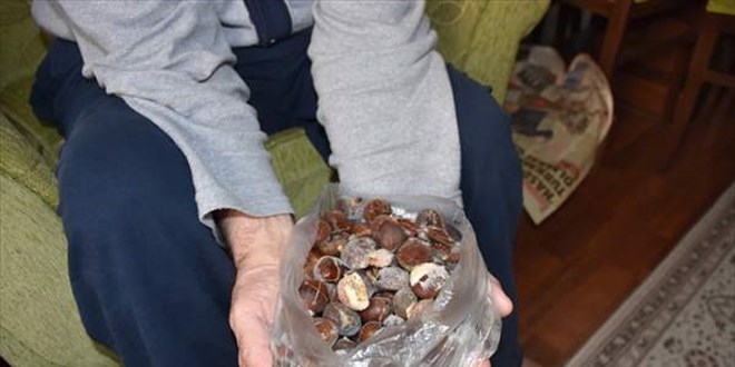 İnternetten ceviz sipariş etti, çürümüş kestane ve çakıl taşı geldi