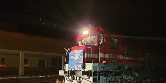 Türkiye'den Çin'e gidecek ilk blok ihracat treni Gürcistan'da