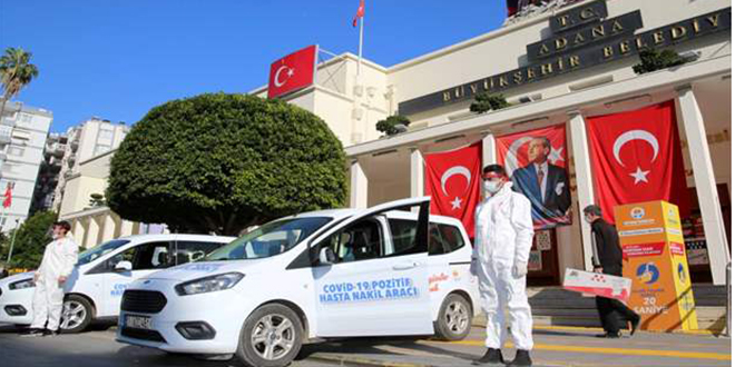 Bu ilde korona hastaları özel araçlarla taşınıyor
