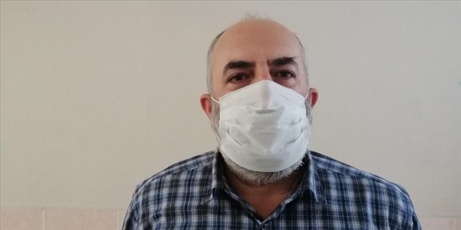 Bir ayda 4 yaknn kaybeden imamdan 'maske' ars