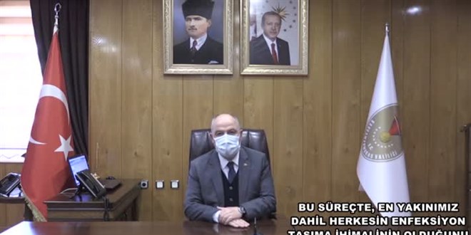 Vali uyardı: En yakınımız koronavirüs olabilir