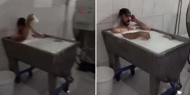 'Süt kazanında banyo' için takipsizlik başvurusu