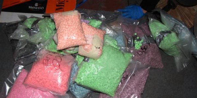 Piyasa deeri 36,5 milyon TL olan uyuturucu ele geirildi
