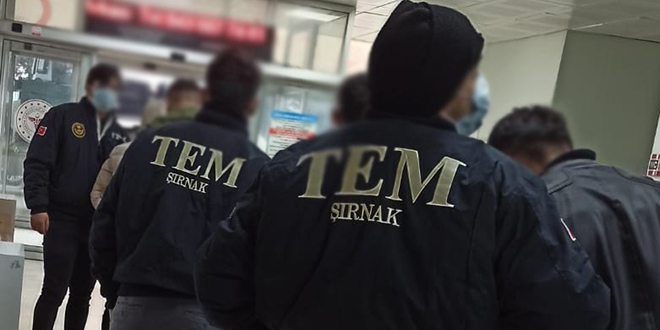 Şırnak'ta terör örgütü PKK'ya yönelik operasyon: 6 gözaltı