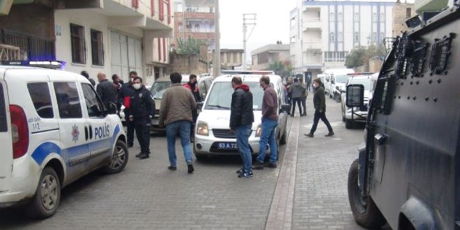 anlurfa'da tartmaya mdahale eden 2 polis bakland
