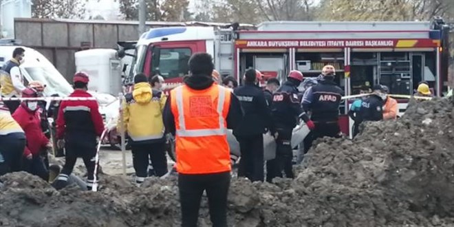 Ankara'da toprak kaymas sonucu 2 ii yaamn yitirdi