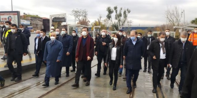 mamolu, Alibeyky-Eminn hattnda test sr yapt