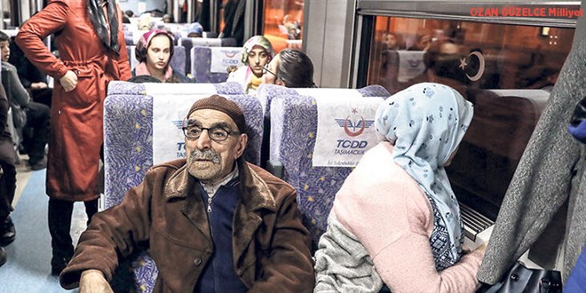 Depreme vagon barınak