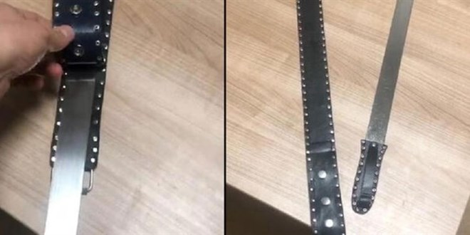 Bekilerin durdurduu kiinin stnden kemer grnml dner ba kt