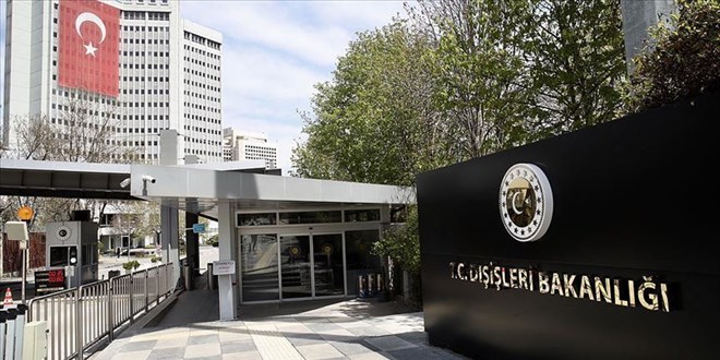 Dışişleri Bakanlığı'ndan ABD yaptırımlarına ilişkin açıklama