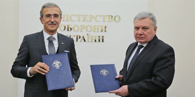 Ukrayna, Trkiye ile savunma alannda anlama imzalad