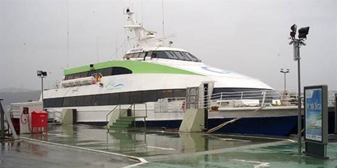 Marmara Bölgesi'ndeki olumsuz hava şartları nedeniyle BUDO seferleri iptal edildi