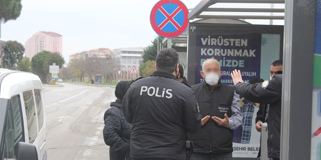 Eşinin HES kodu ile otobüse binmeye çalıştı, alınmayınca ortalığı birbirine kattı