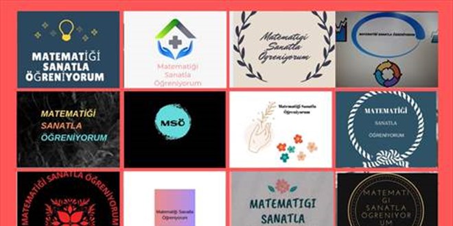 Öğrencilerine matematiği sanatla öğretmeye başladılar