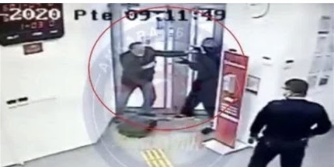 Başkentte bankada soygun girişiminde bulunan zanlı tutuklandı