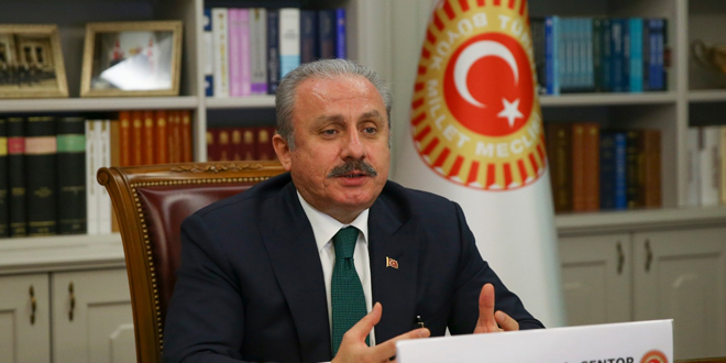 Şentop'tan MIKTA parlamento başkanlarına iş birliği çağrısı