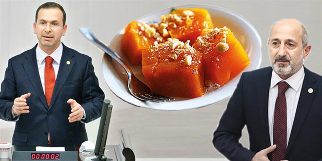 AK Parti ve CHP arasında 'kabak tatlısı' tartışması... Allah belamı versin