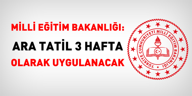 Okullar ne zaman yarıl yıl tatiline girecek