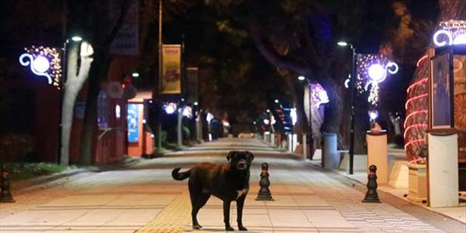 56 saatlik sokak kısıtlaması başladı