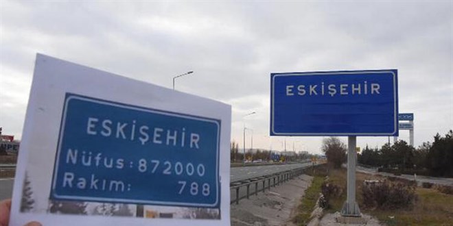 Şehir tabelalarında yeni dönem, artık o bilgiler yazılmayacak