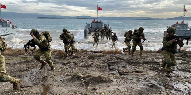 MSB: Harekata Hazırlık Eğitimleri, İzmir Körfezi'nde icra edildi