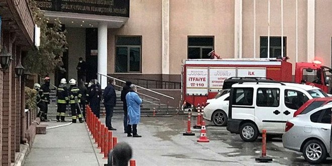 Hastanedeki patlamada bilirkişi heyeti olay yerinde