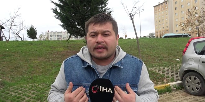 'Bana teşkilatın numarasını verin' diyen kurye konuştu